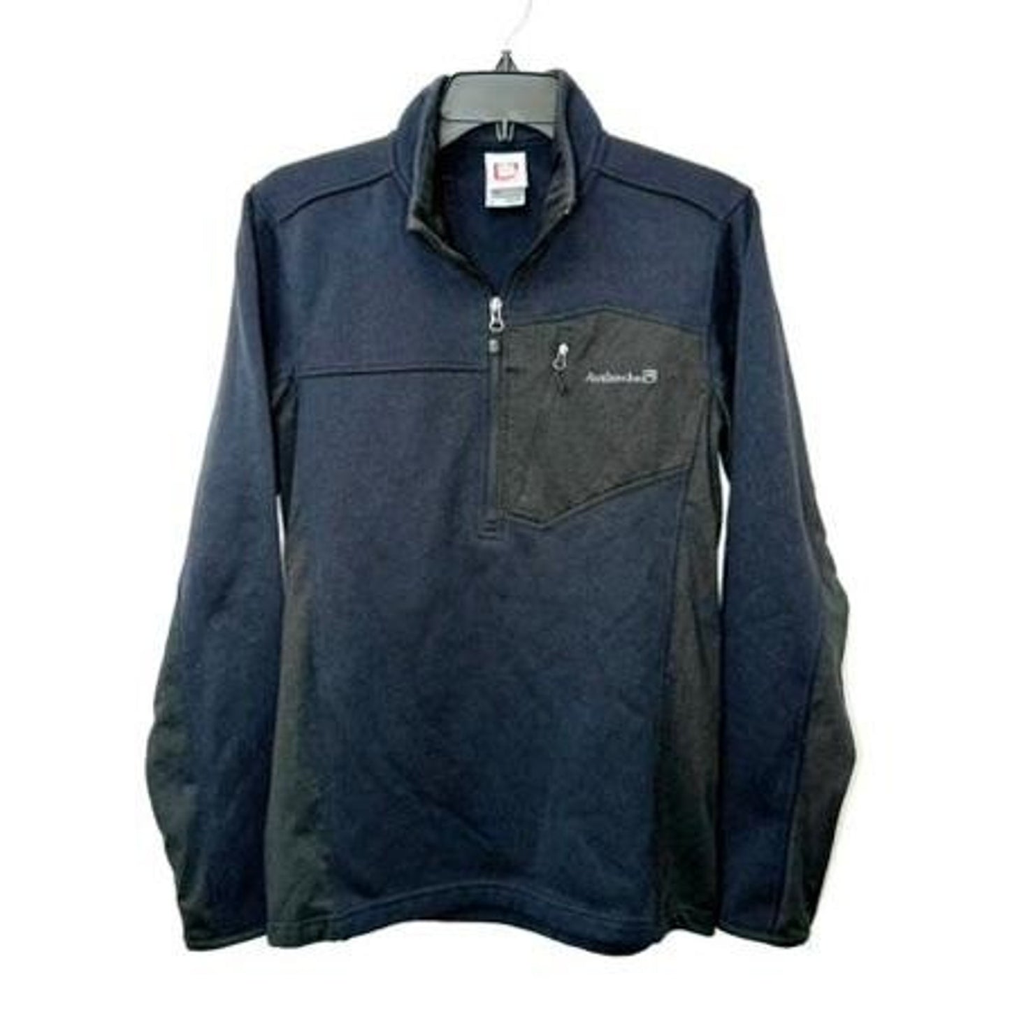 Avalanche Outdoor Supply Co Mens Small Blue Fleece 1/4 Zip Sweater Pullover