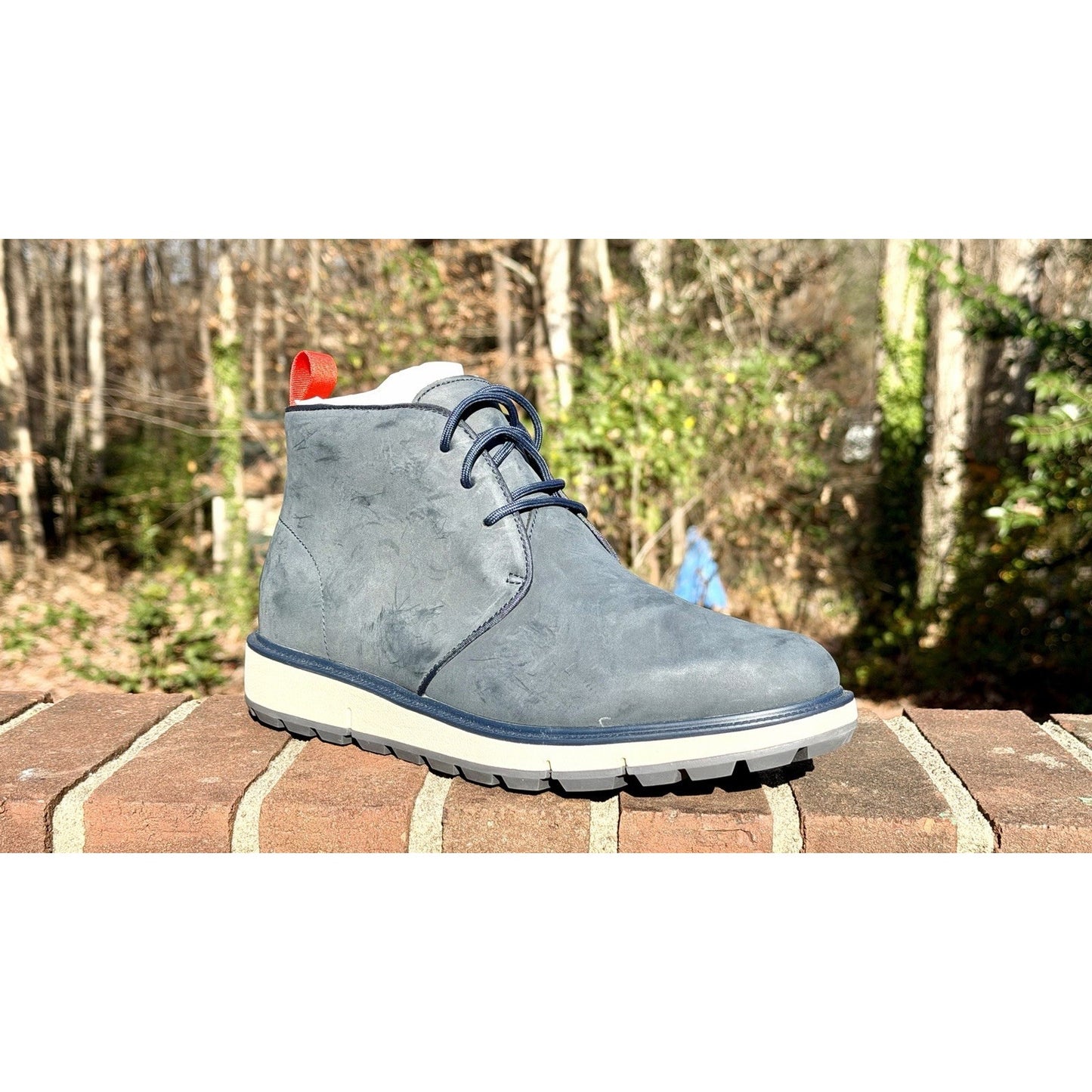 NWT SWIMS Men's Motion Chukka Boots Color Navy Men’s Size 8 / $258 Retail