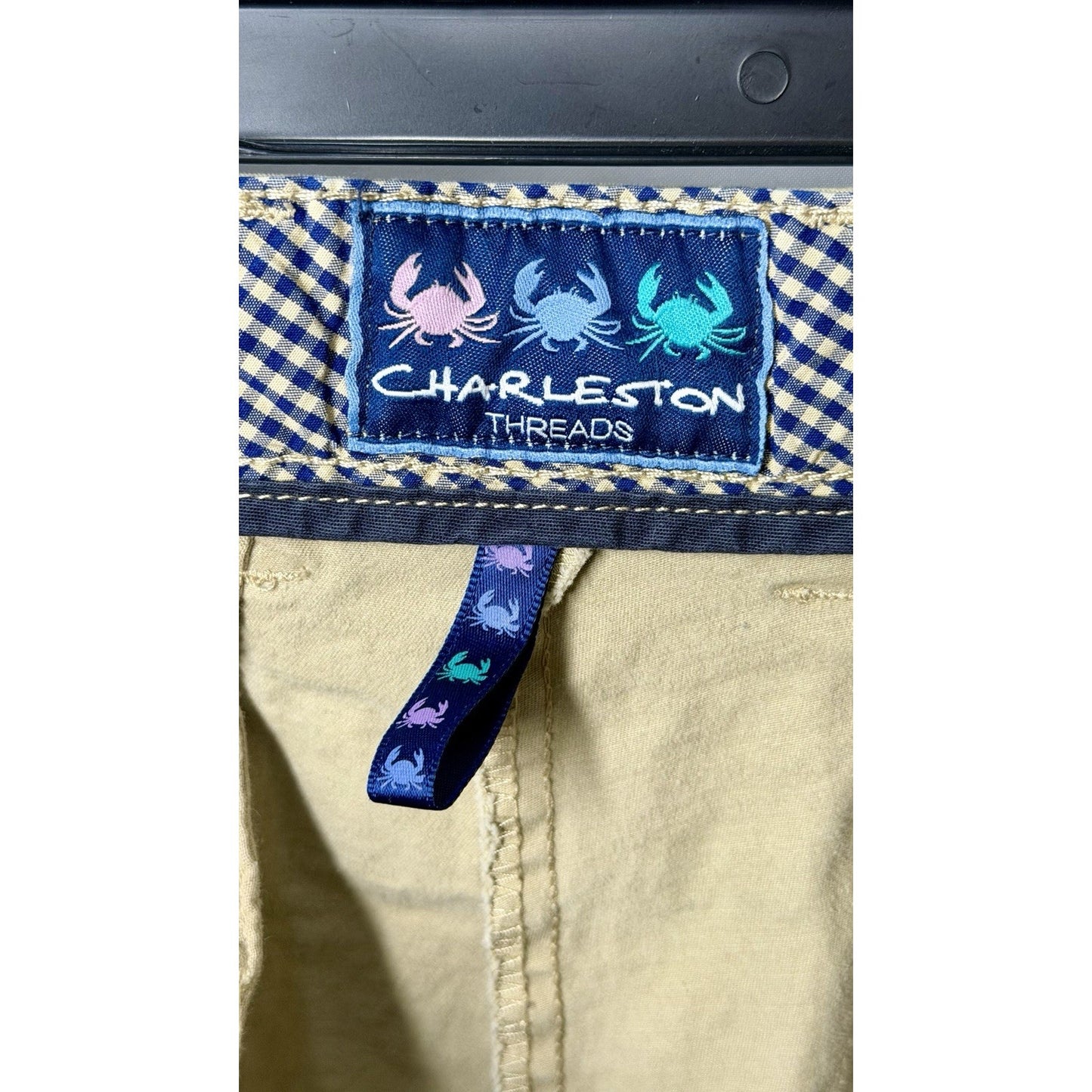 CHARLESTON THREADS Chinos Men's Sz 36 X 30 Beige Khakis PANTS EUC
