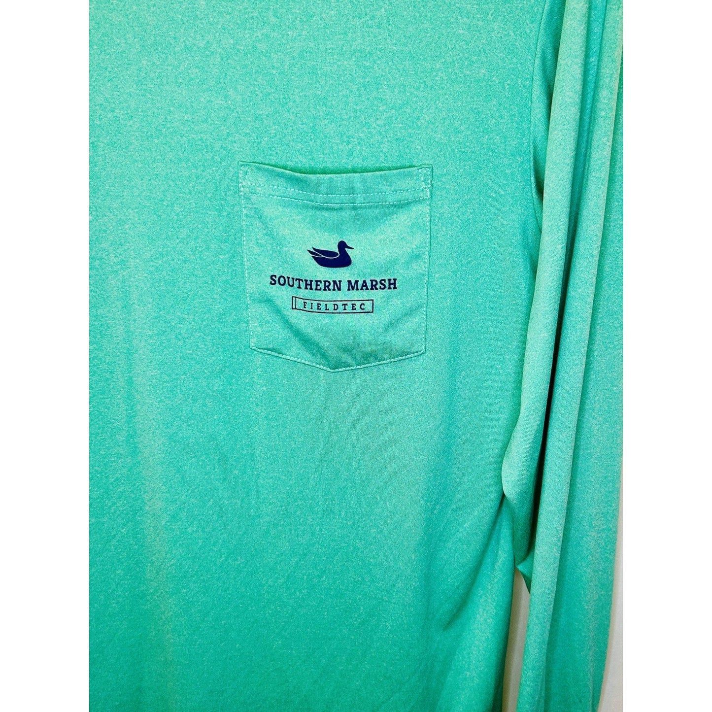 Southern Marsh FieldTec Featherlight Tee - Navigation - Mint - Men’s Medium M