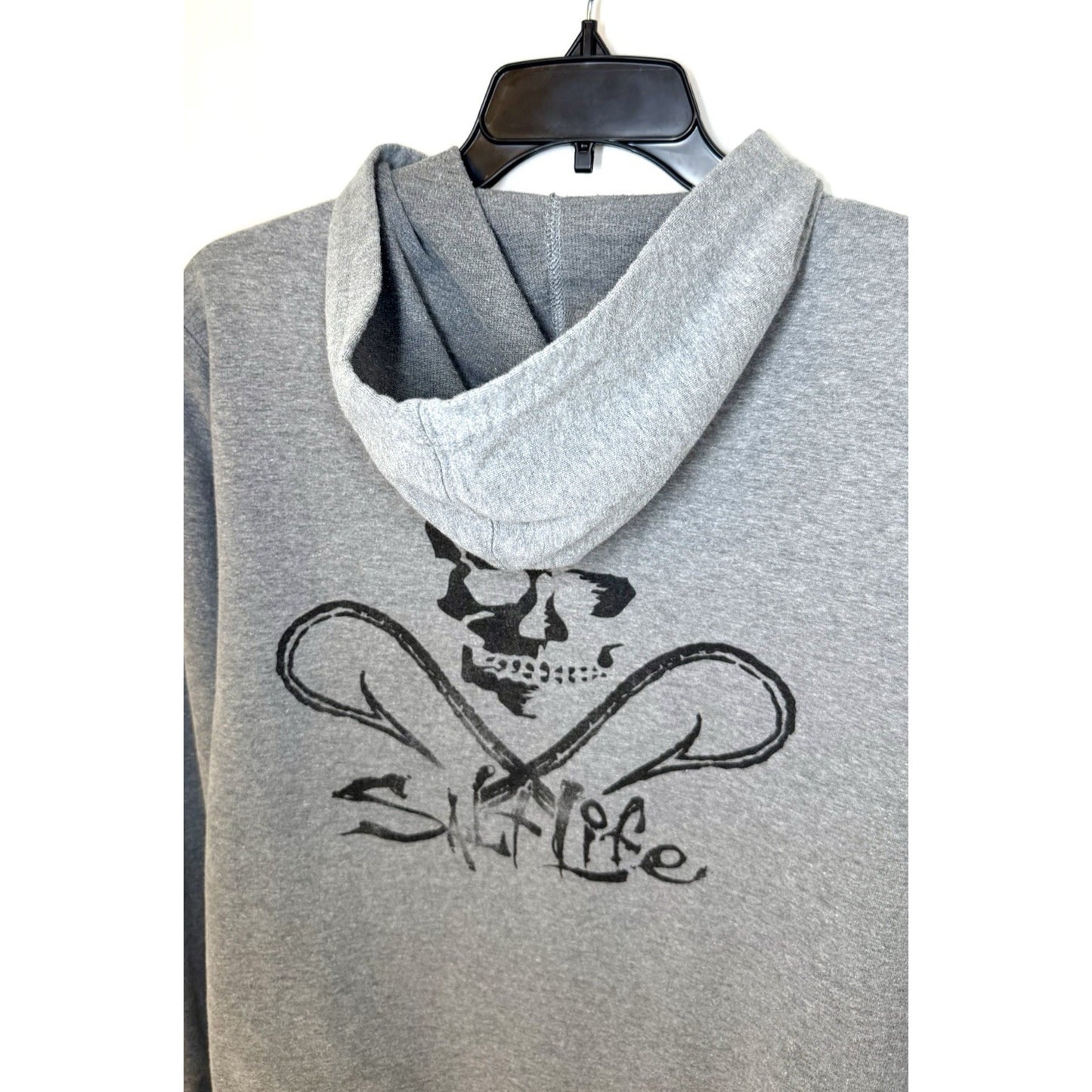 Salt Strong Adults Pullover Hoodie Front Pocket Size XL Lightweight
