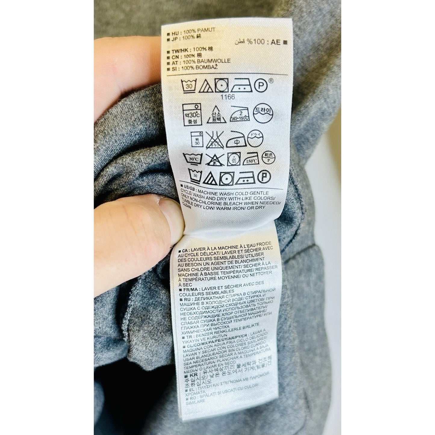 Banana Republic Luxury Touch Cotton Men's Large Gray 1/4 Zip Pullover