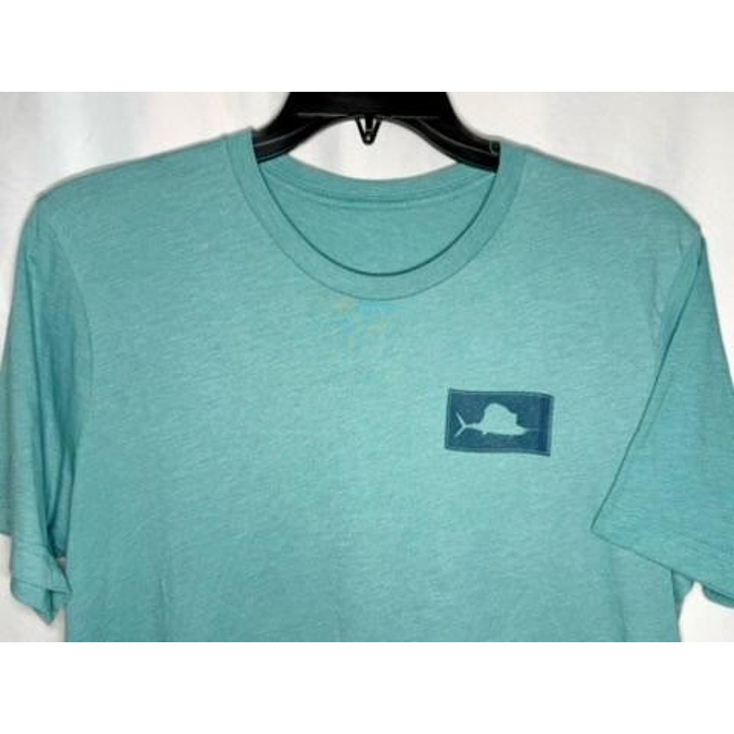 Sailfish Brewing Company 8th Anniversary T-Shirt Mens Teal Green Graphic Tee