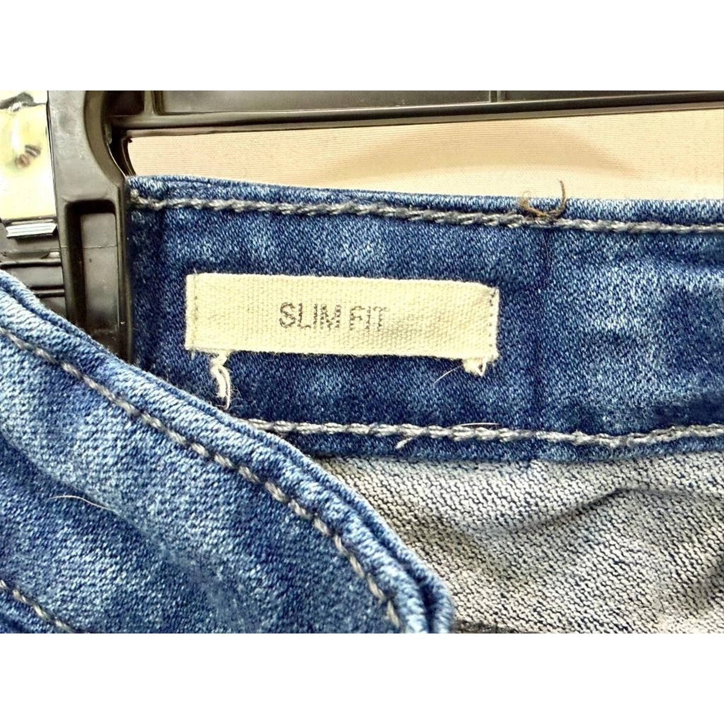Weatherproof Vintage Boys Slim Fit Jeans Size 8 Medium Wash Blue Denim Stretch