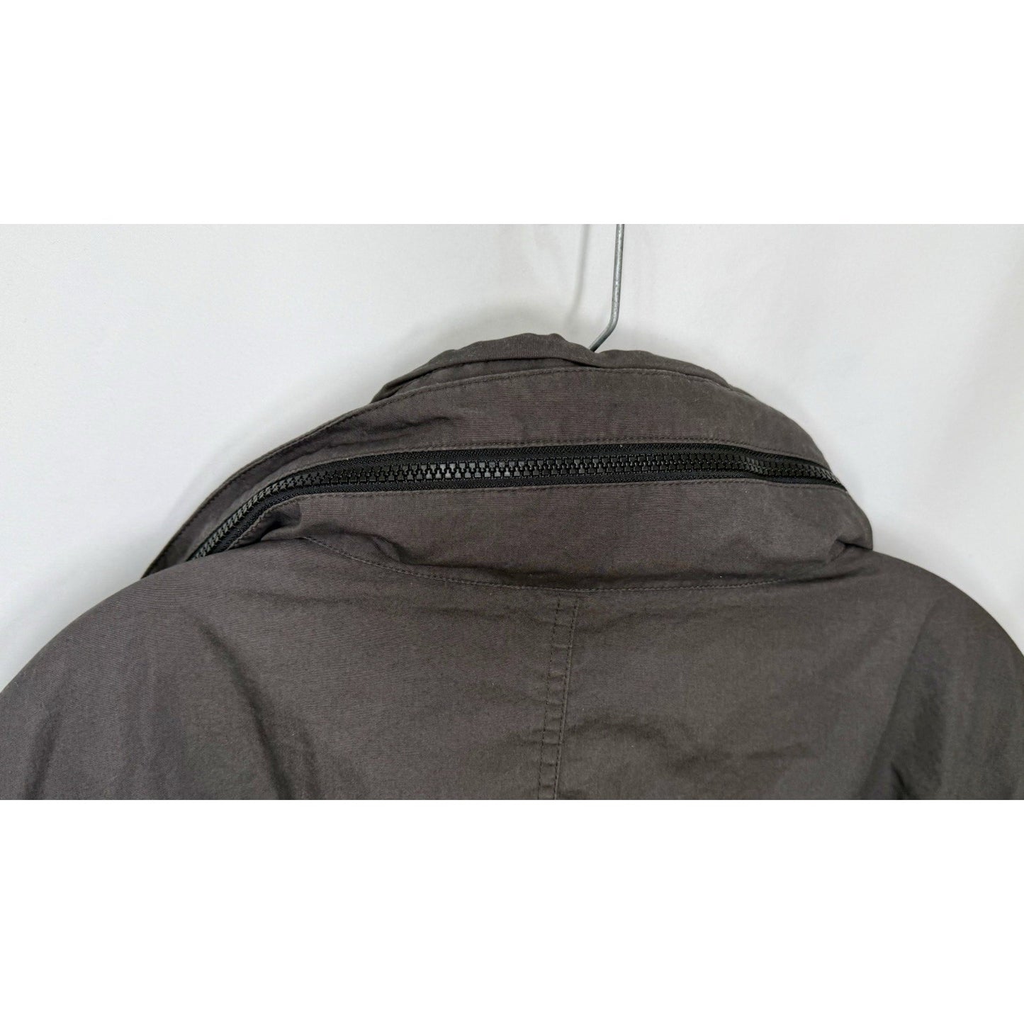 ARMANI EXCHANGE A/X Hidden Hood Dark Gray Jacket Mens Size Large - Worn Twice