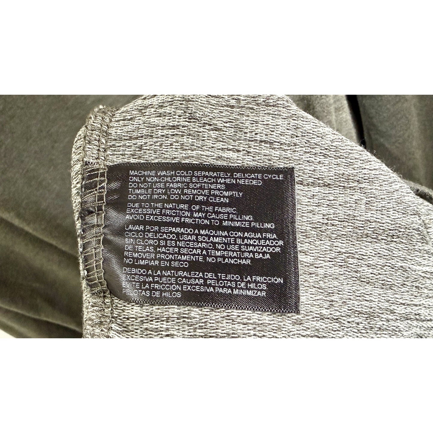 Gerry Men’s Hoodie Rayon Sweatshirt Size XL Olive Green Long Sleeve Pocket