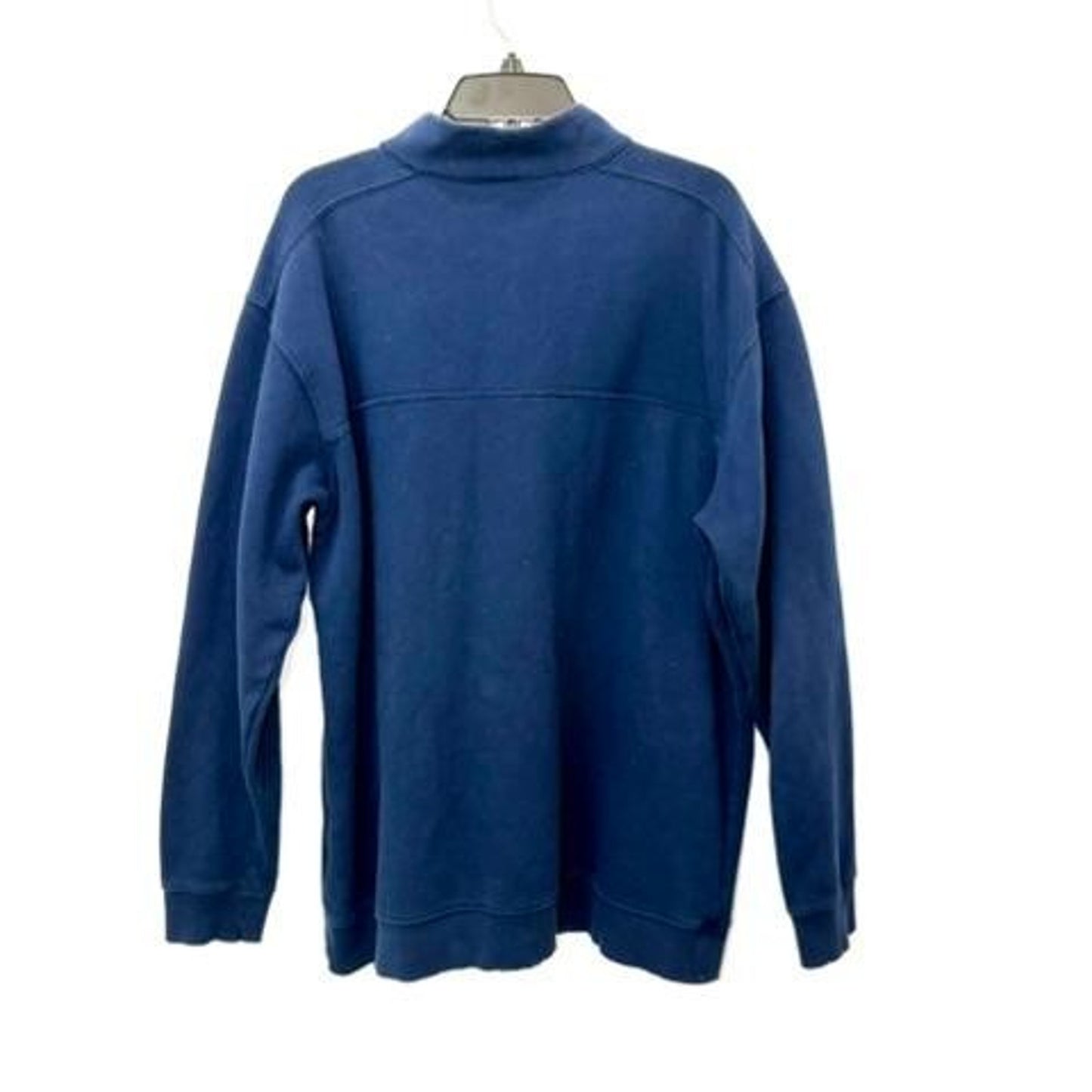 Columbia Sportswear Mens XXL Blue 1/4 Zip Pullover Fleece Sweater AM6771