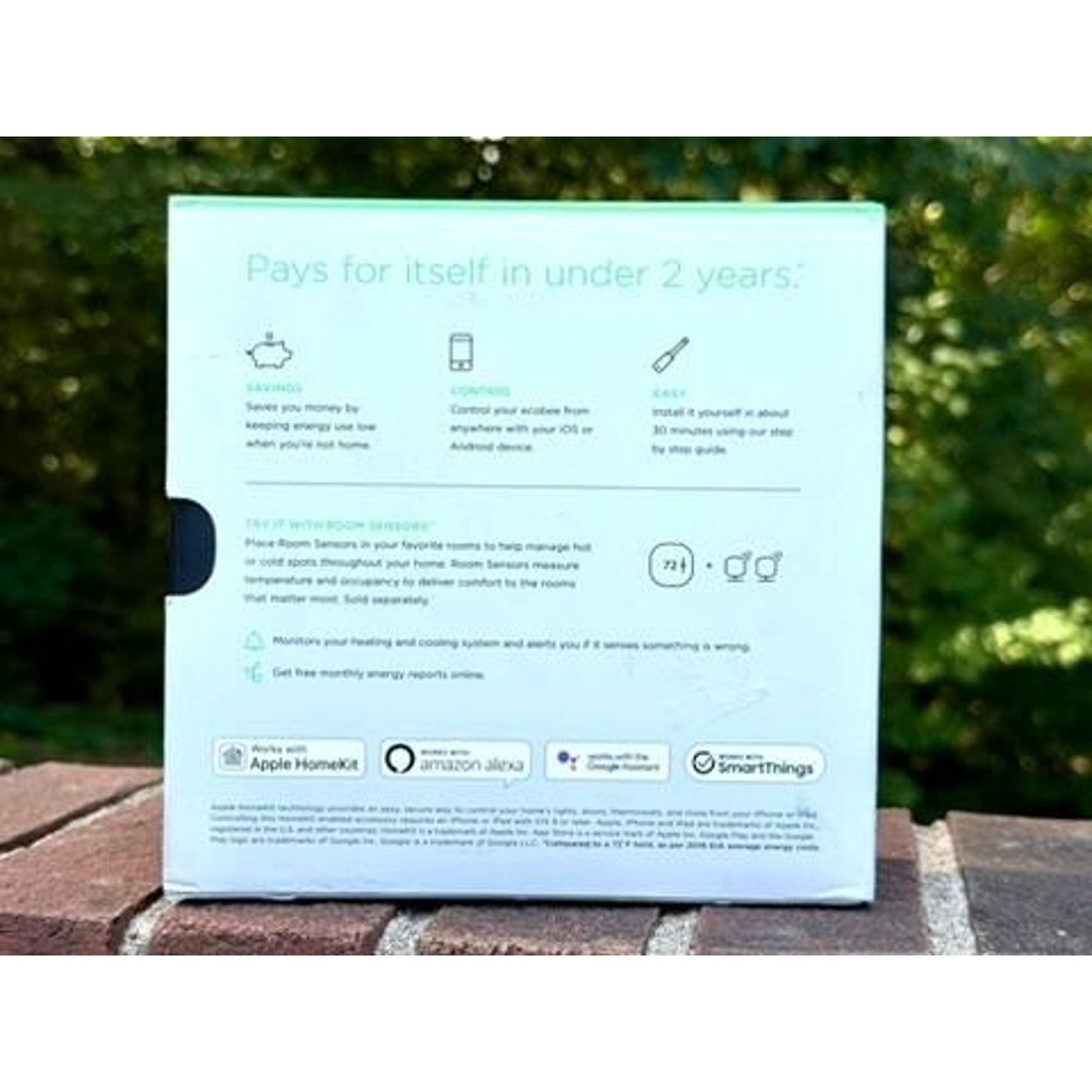 ecobee3 lite Smart Thermostat EB-STATE3LT-02 Black Wi-Fi NIB
