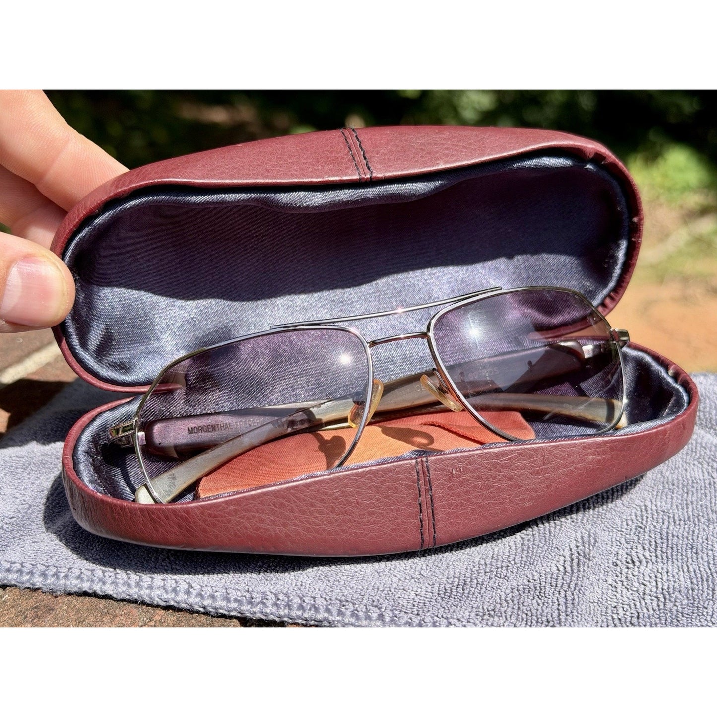 MORGENTHAL FREDERICS ICE STEALTH 60 ROS 602/H20 Sunglasses ($1695 New)