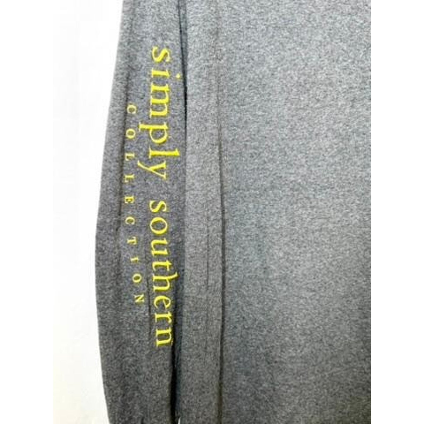 Simply Southern Let Your Soul Shine Long Sleeve Shirt Womens 2XL Grey Sunflower
