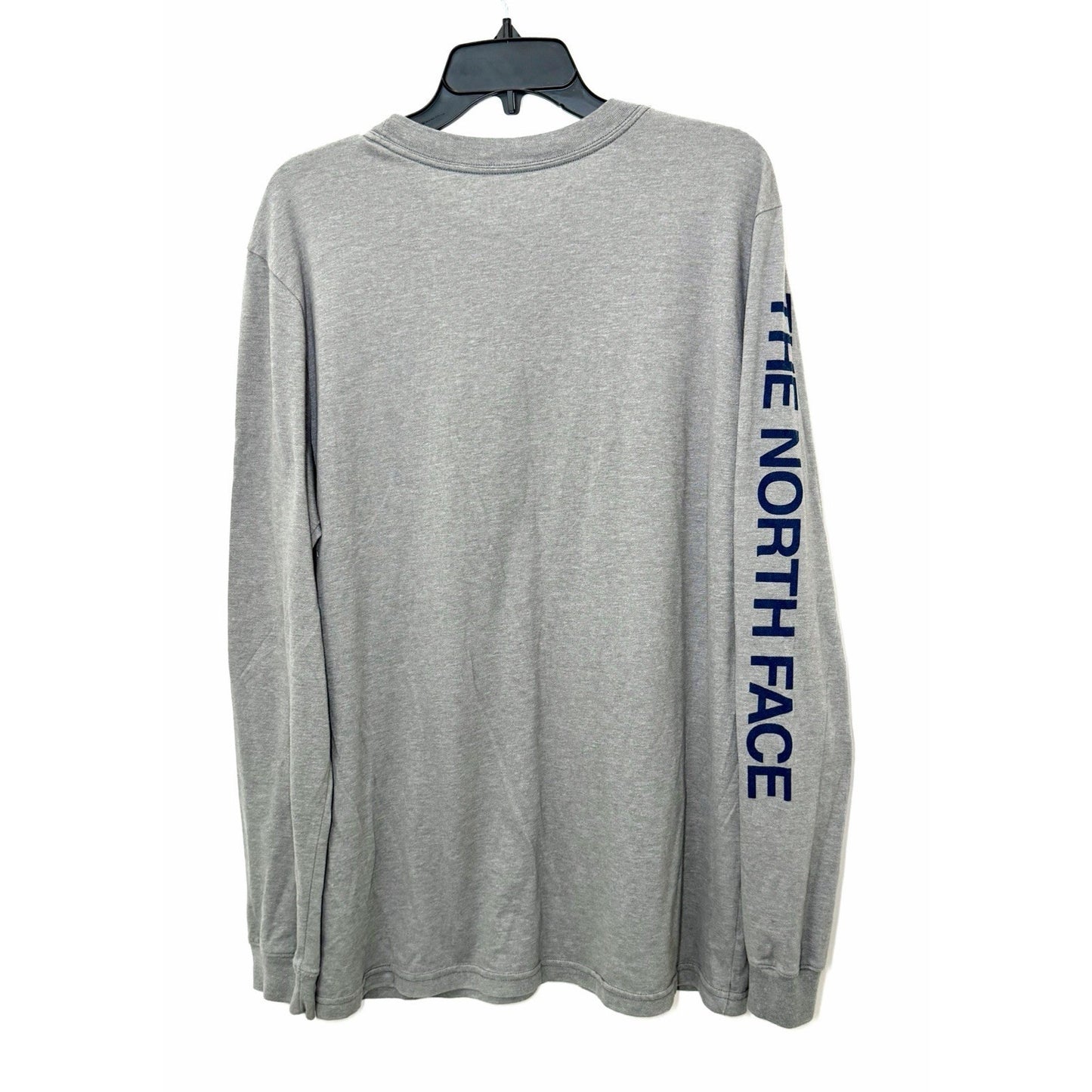 The North Face T-Shirt Men's Large Long Sleeve T-Shirt Grey Cpix