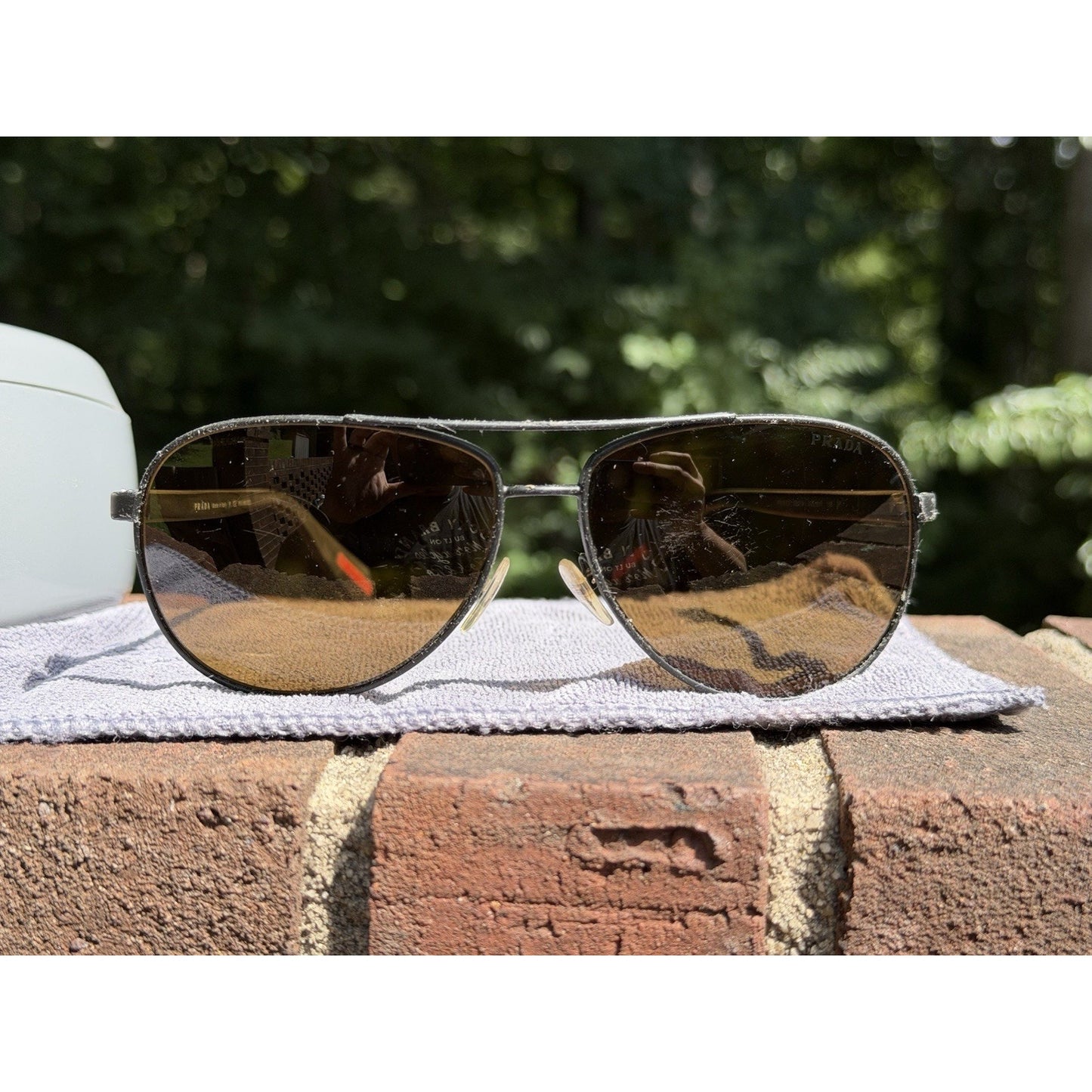 PRADA LINEA ROSSA 510S 7AX5W1 POLARIZED CARBON FIBER W/COA