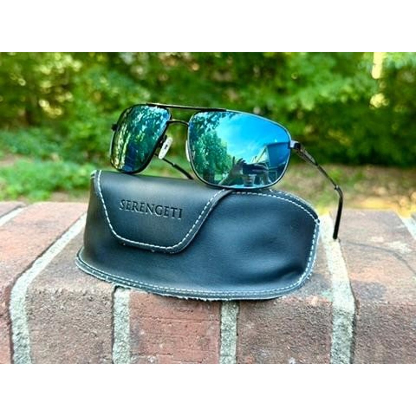 Serengeti Dante 2.0 Sunglasses SS564001 Blue Polarized Lens Italy $380 New