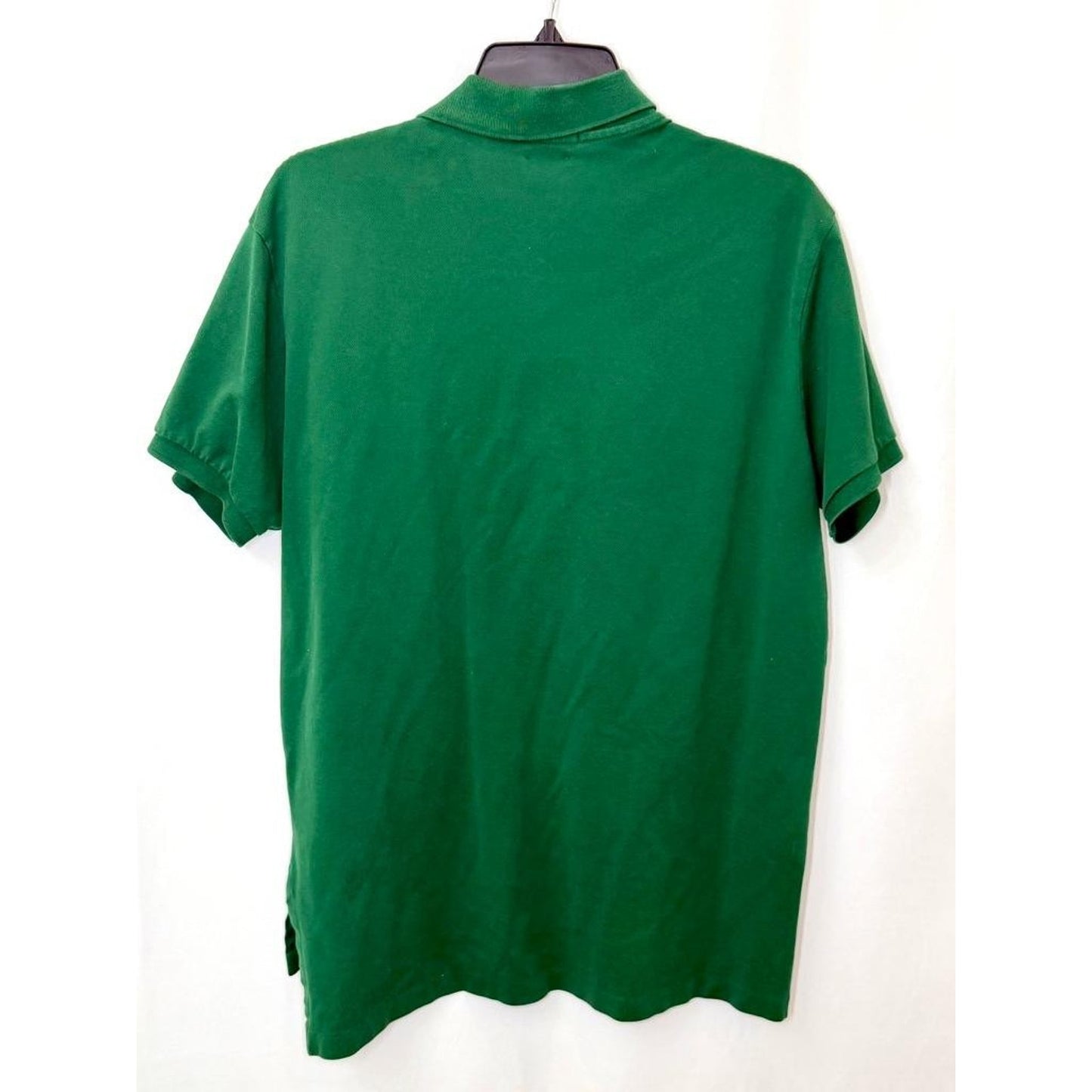 Polo Ralph Lauren Shirt Mens Large Green Custom Fit Pima Stretch Mesh Polo