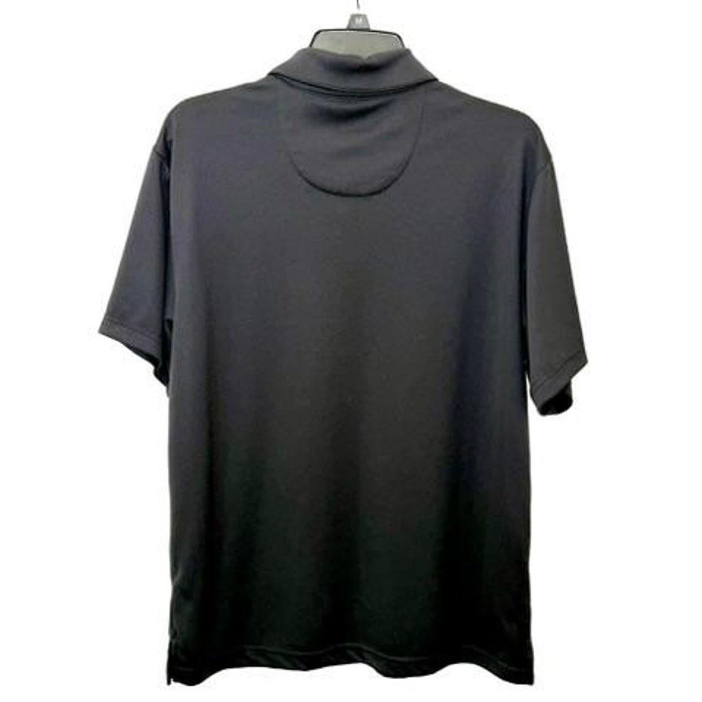 Jack Nicklaus Golden Bear Golf Polo Shirt Mens Medium Black Short Sleeve