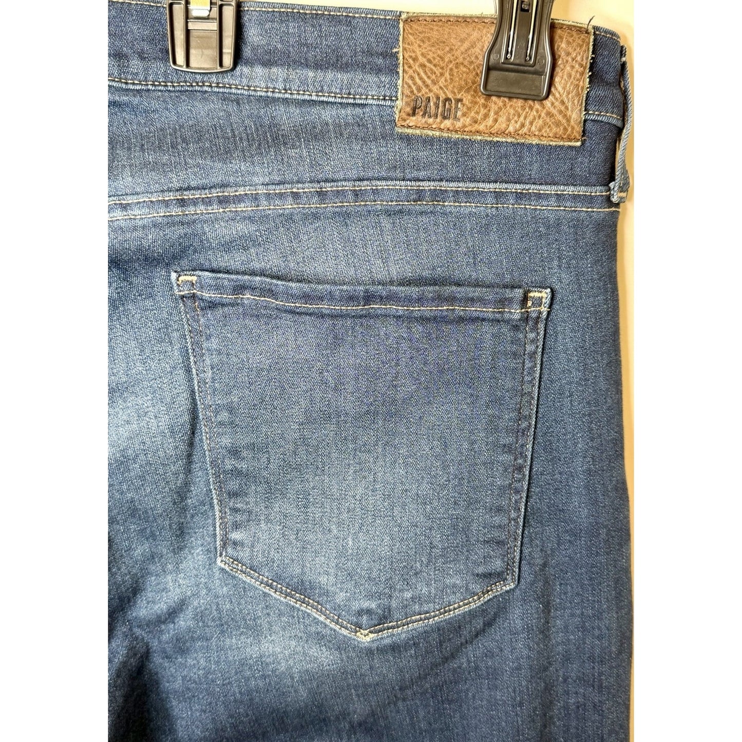 Paige Federal Jeans / Mens Size 36x32 / Stretch Slim Straight Leg ($225 New!!!!)