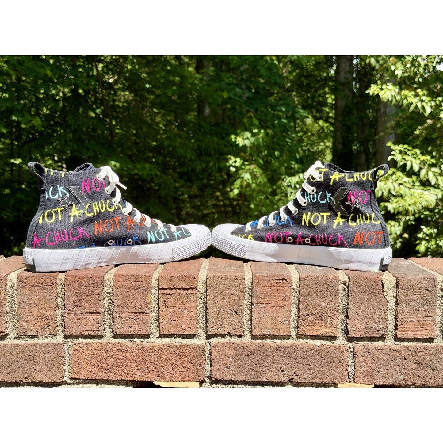 Converse UNT1TL3D High Not A Chuck Black Multi 173165C Men’s Size 11 NWOT