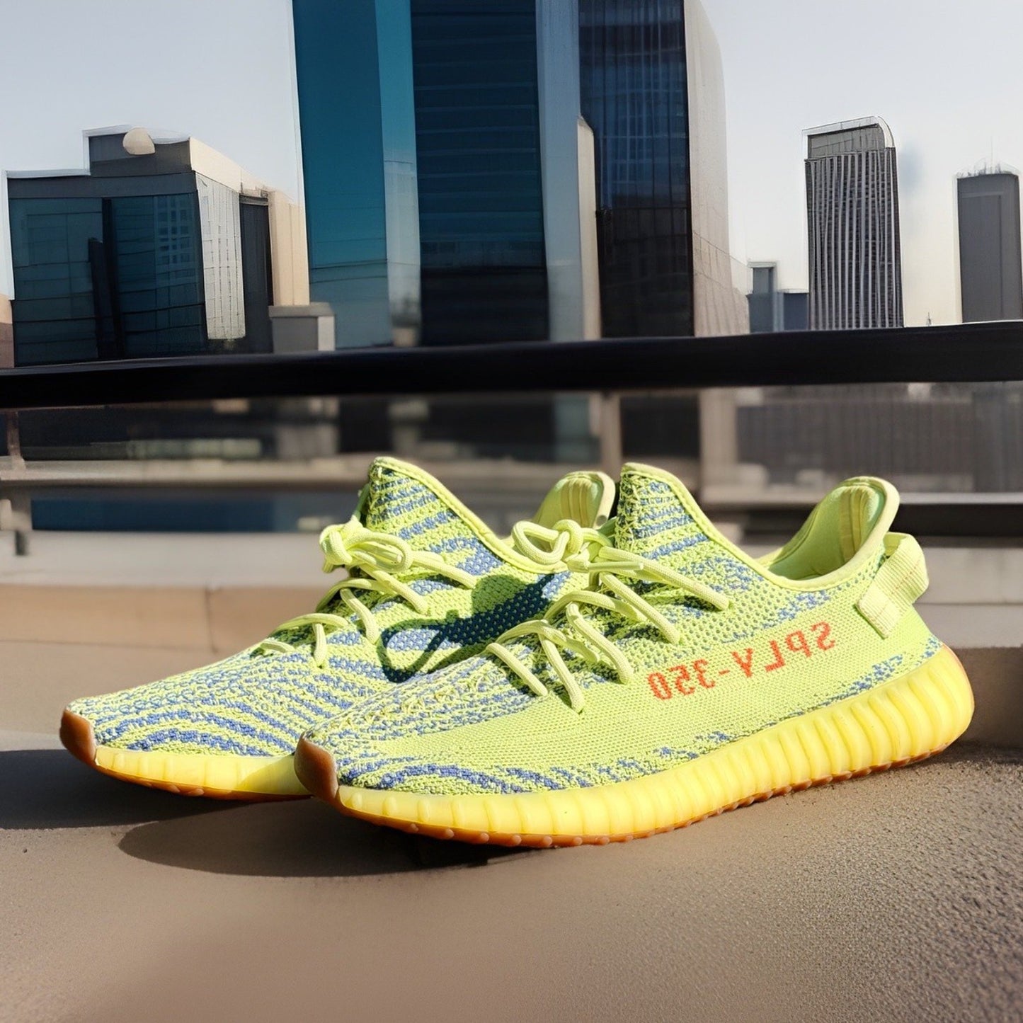 Size 11.5 - adidas Yeezy Boost 350 V2 Low Semi Frozen Yellow