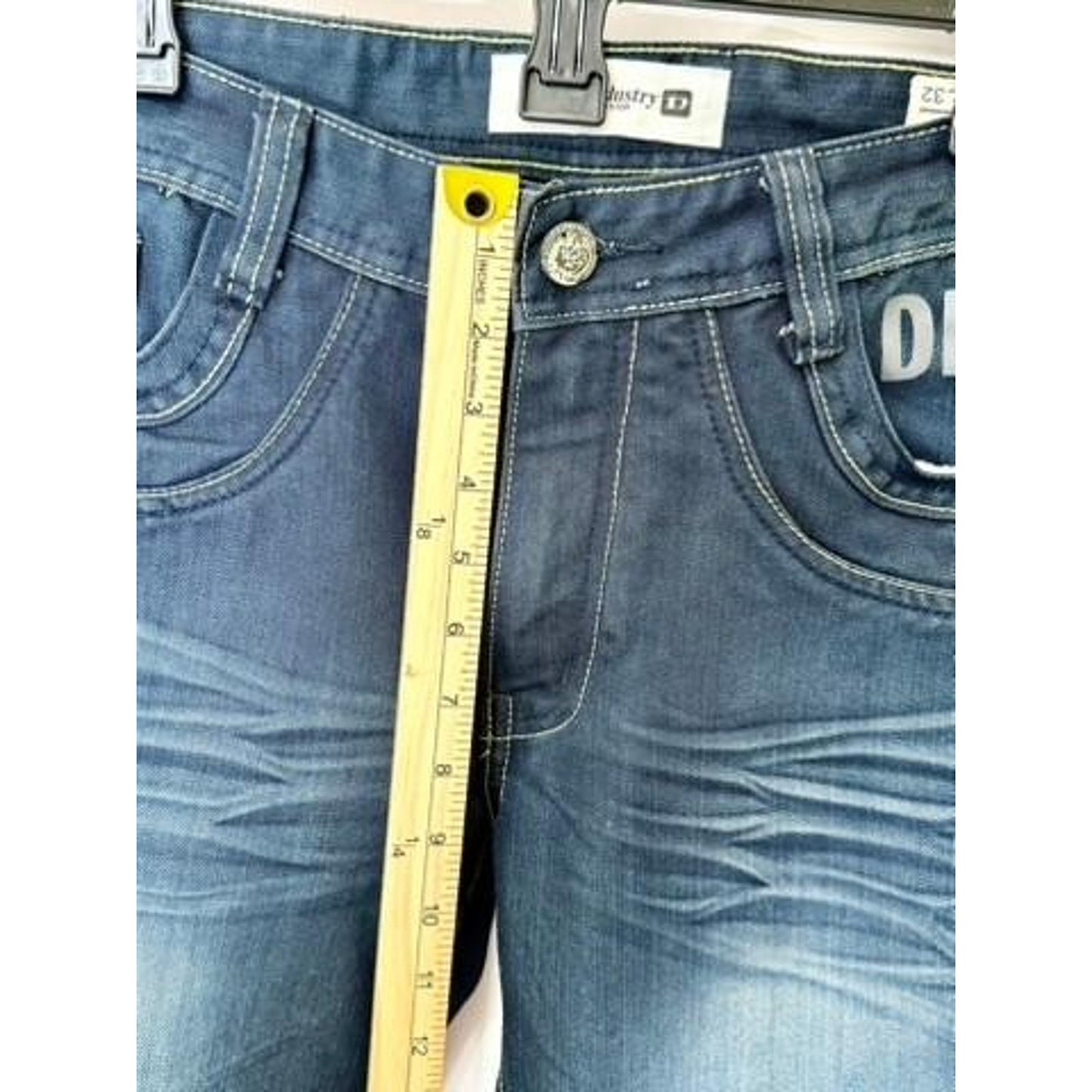 Diesel Viker-AD Blue Eyecons 2010/8 Edition Jeans Mens 34x32 Wash 0088Z Straight