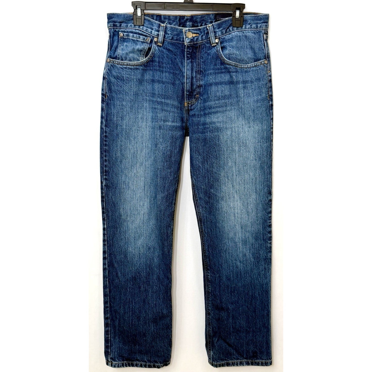 Hart Schaffner Marx Mens Jeans 34x30 Blue Wash Straight Leg Denim Pants