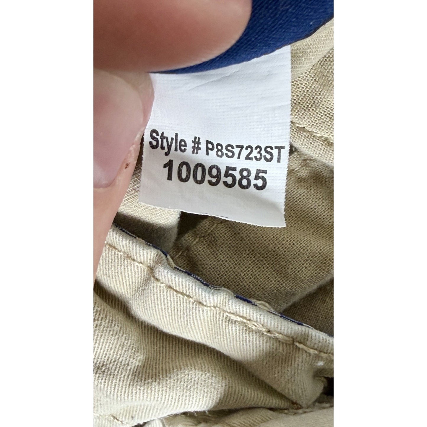 CHARLESTON THREADS Chinos Men's Sz 36 X 30 Beige Khakis PANTS EUC