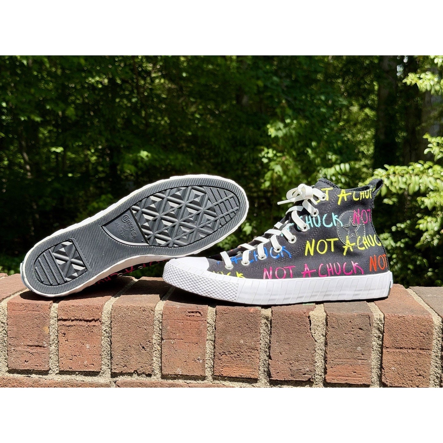 Converse UNT1TL3D High Not A Chuck Black Multi 173165C Men’s Size 11 NWOT