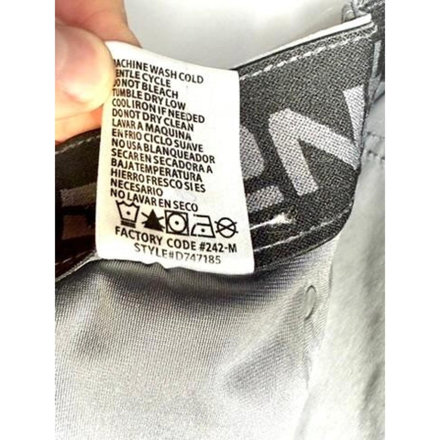 Denali Mens Pants 36x32 Gray Nylon Spandex Stretch Hiking Outdoor Travel