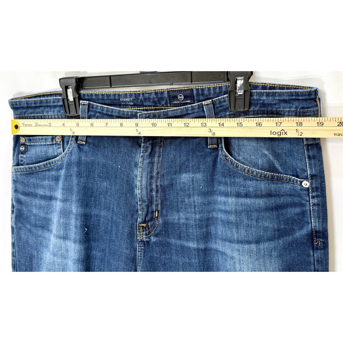 AG Adriano Goldschmied Everett Slim Straight Jeans Men’s 38x32