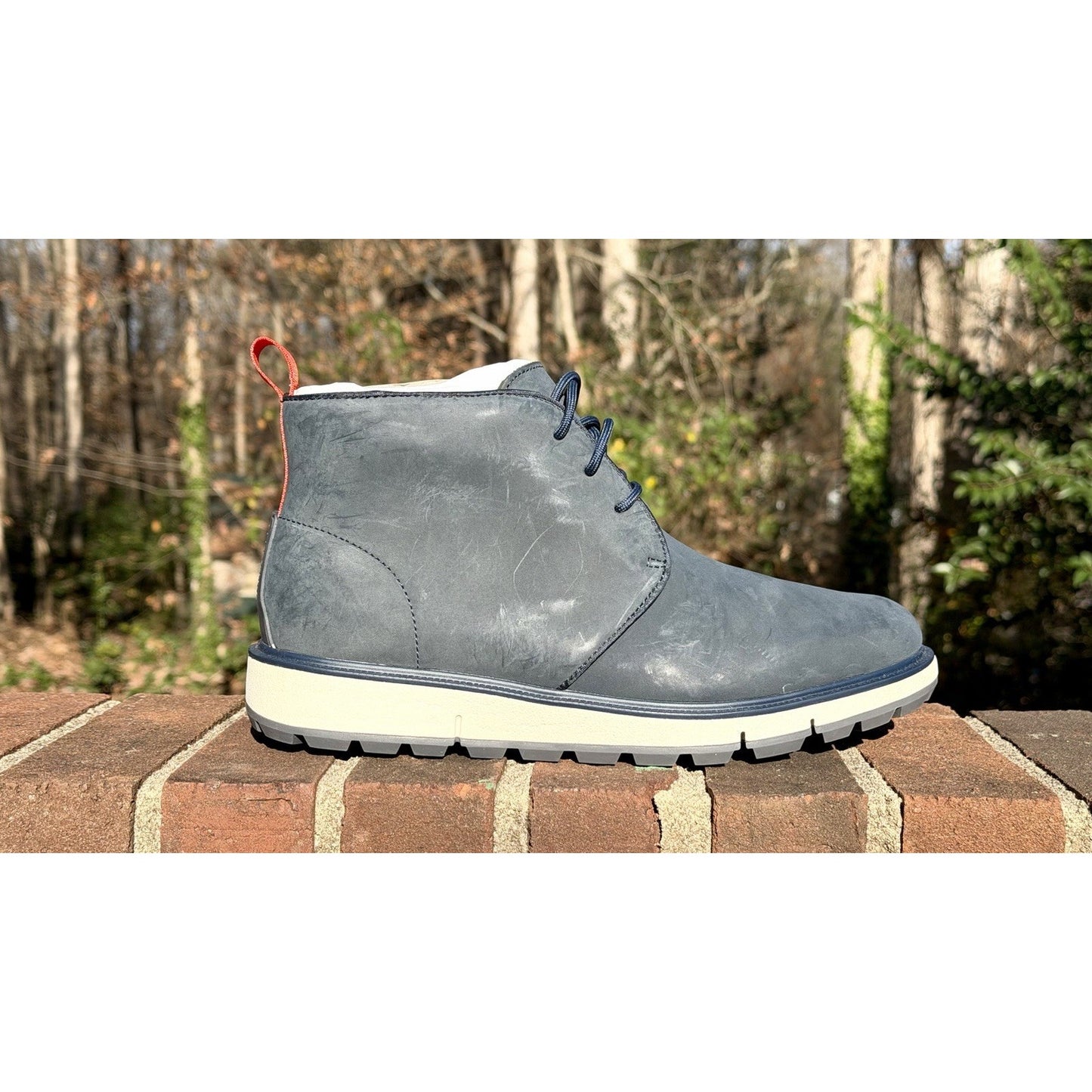 NWT SWIMS Men's Motion Chukka Boots Color Navy Men’s Size 8 / $258 Retail