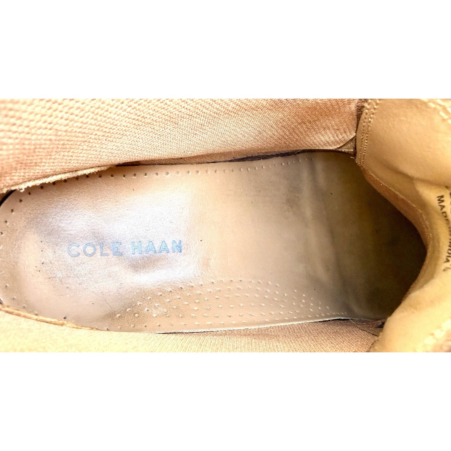 Cole Haan Williams Welt Leather Brown Men's 12M Ankle Chukka Boots - SEE PICS!!!