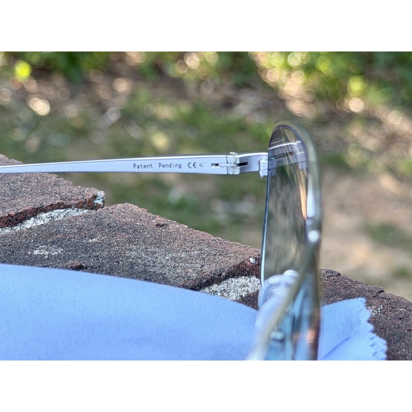EnChroma Cx1 Indoor Color Blind Glasses Aviator Silver Frame Metal Cx1.00281