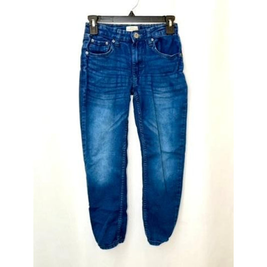 Weatherproof Vintage Boys Slim Fit Jeans Size 8 Medium Wash Blue Denim Stretch