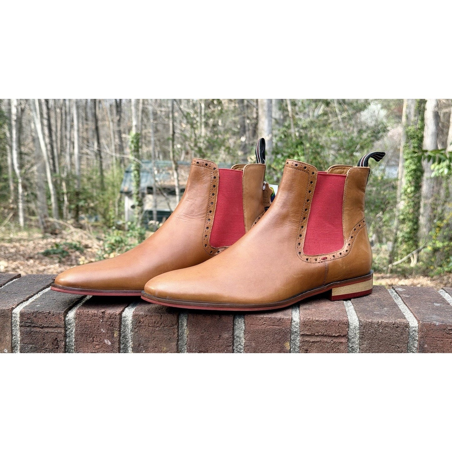 NWT Carlos by Carlos Santana Men's Mantra Chelsea Ankle Boots - Size 11.5D / New