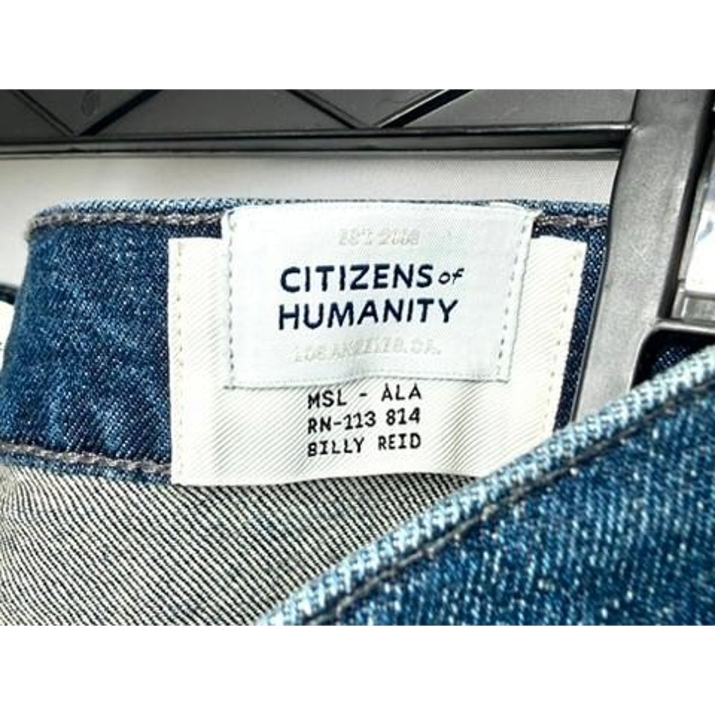 Citizens of Humanity Billy Reid Adler Tapered Classic Jeans Mens 36 Eris NWT