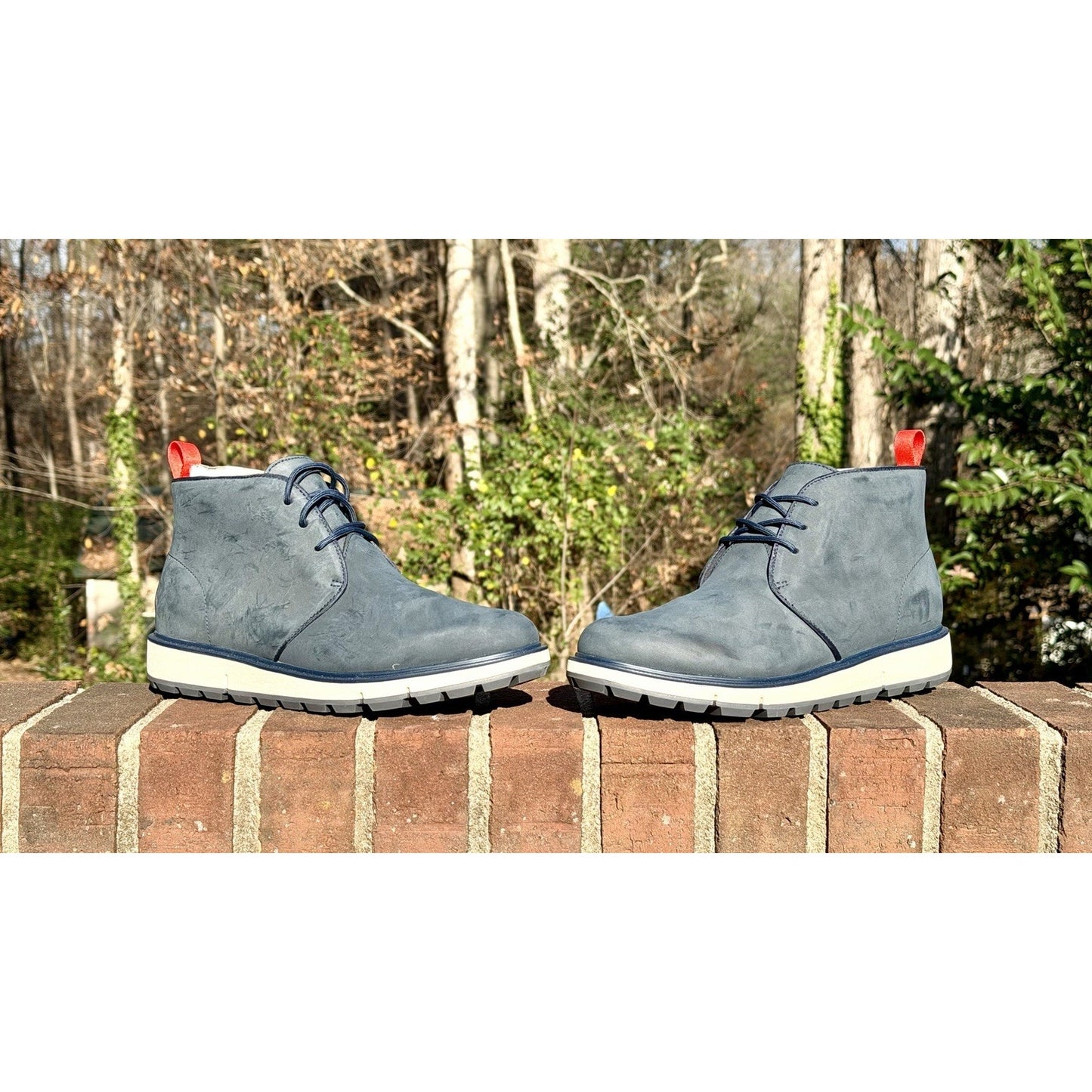 NWT SWIMS Men's Motion Chukka Boots Color Navy Men’s Size 8 / $258 Retail