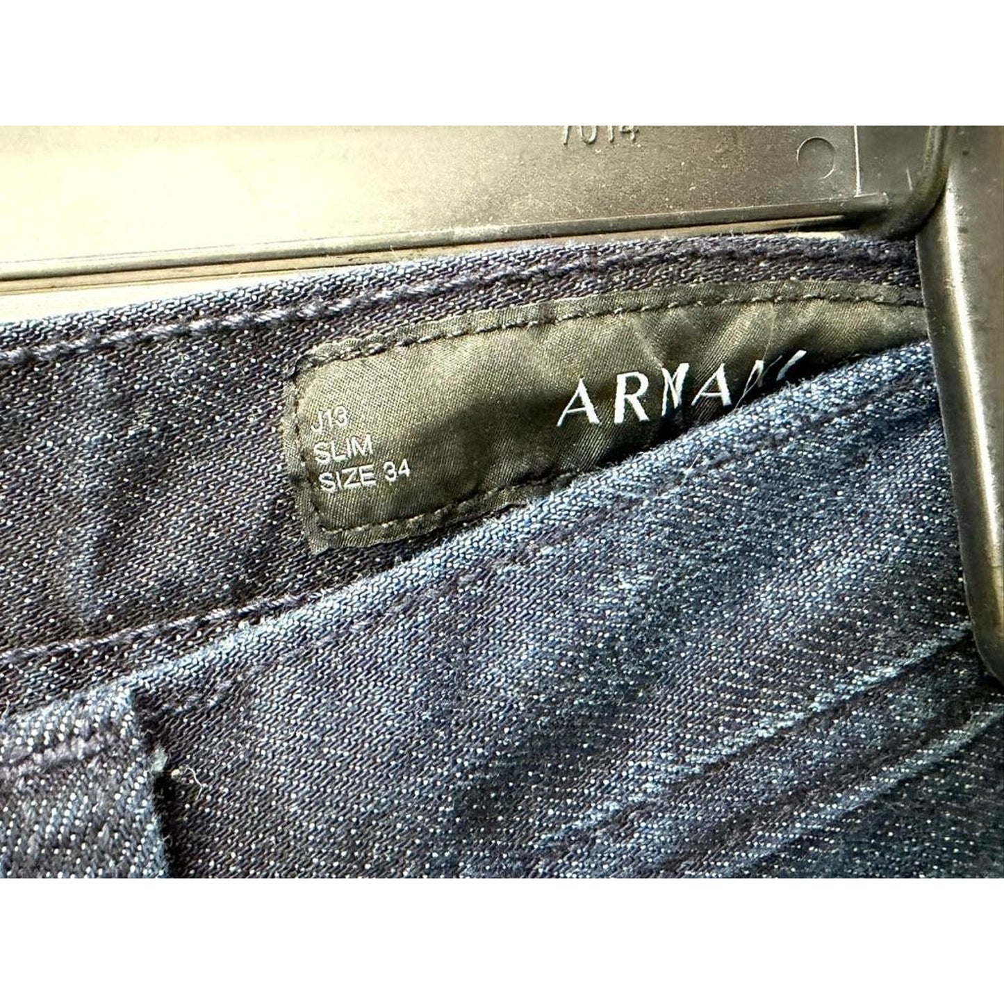 Armani Exchange J13 Slim Jeans Mens Size 34 Dark Wash Blue Denim