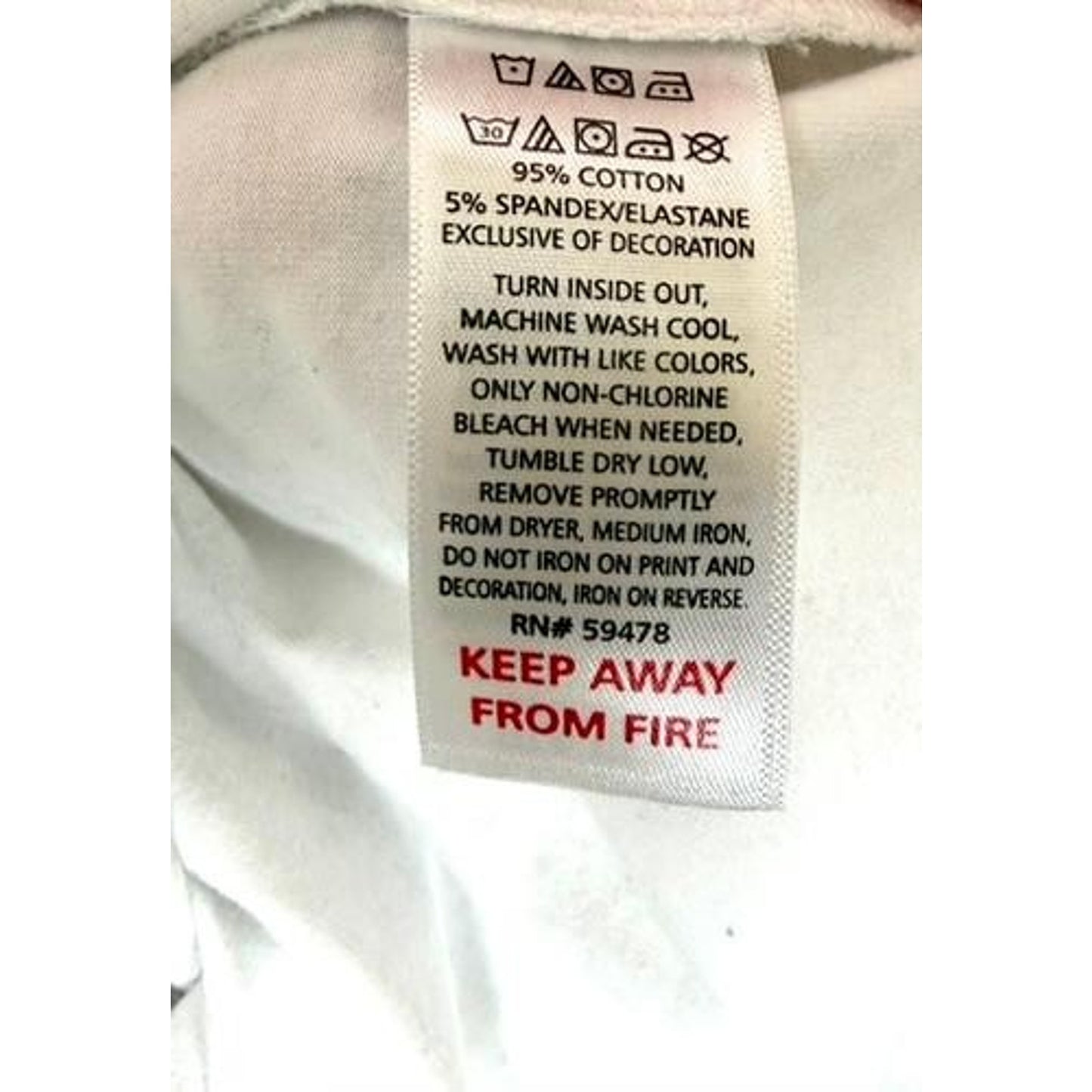 Tommy Bahama Boys Peace Sign Graphic T-Shirt White Size M 7-8 Cotton Blend