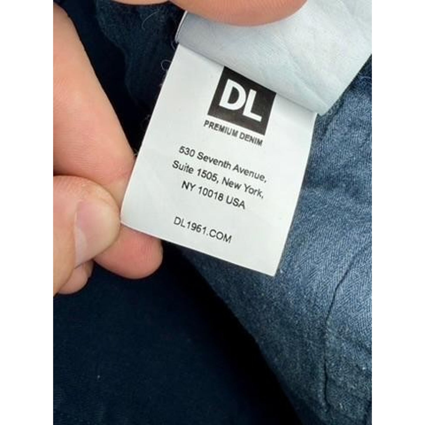DL1961 Russell Slim Straight Jeans Mens Size 36 Blue Xtwill 360 Comfort
