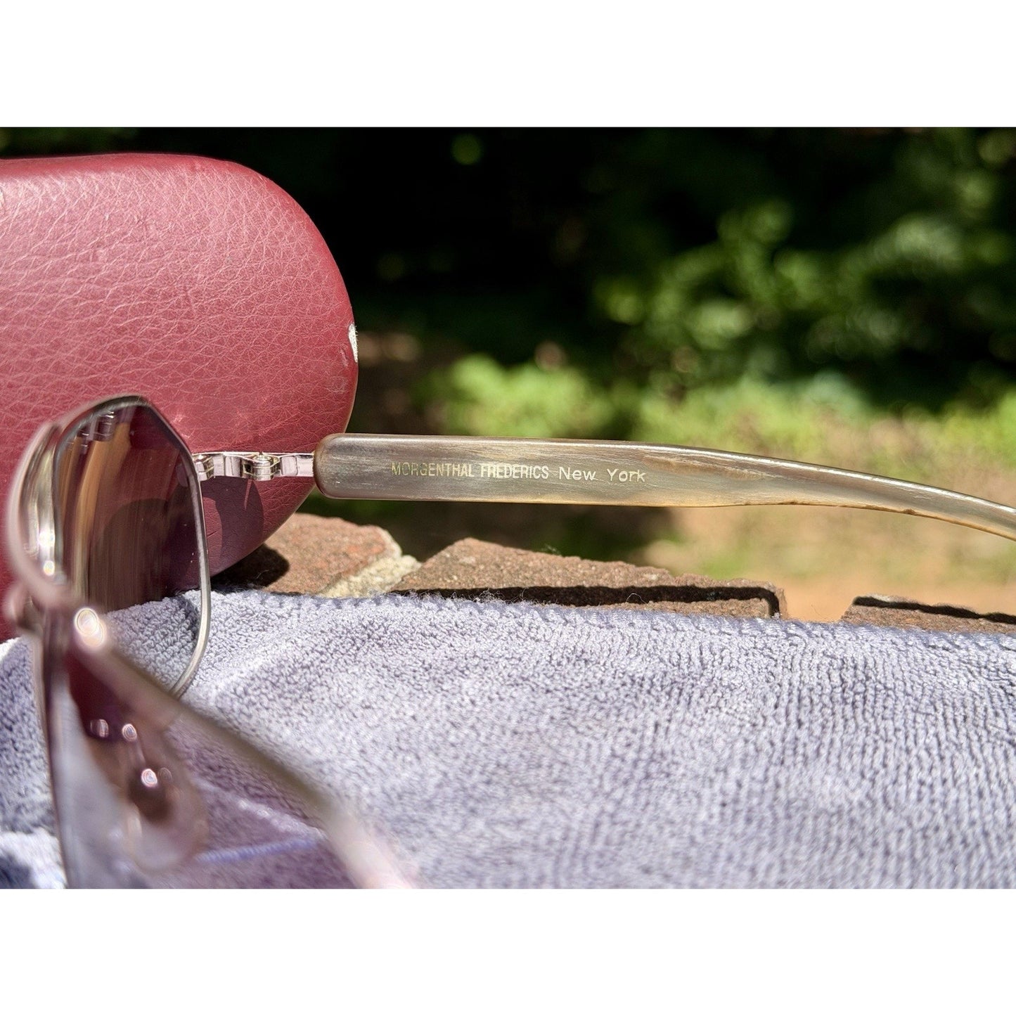 MORGENTHAL FREDERICS ICE STEALTH 60 ROS 602/H20 Sunglasses ($1695 New)