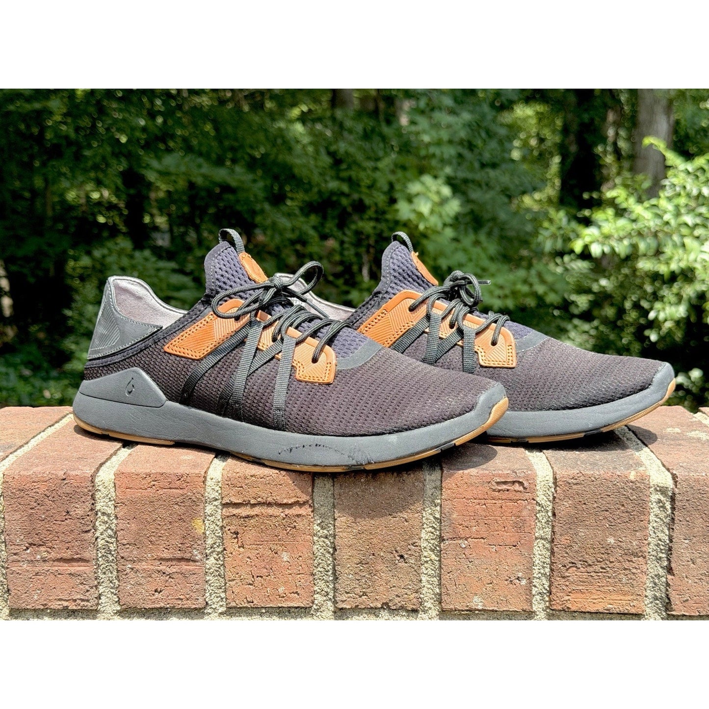 OluKai Mio Li Men’s Size 12 Lava Rock Athletic Sneakers Shoes Worn Twice