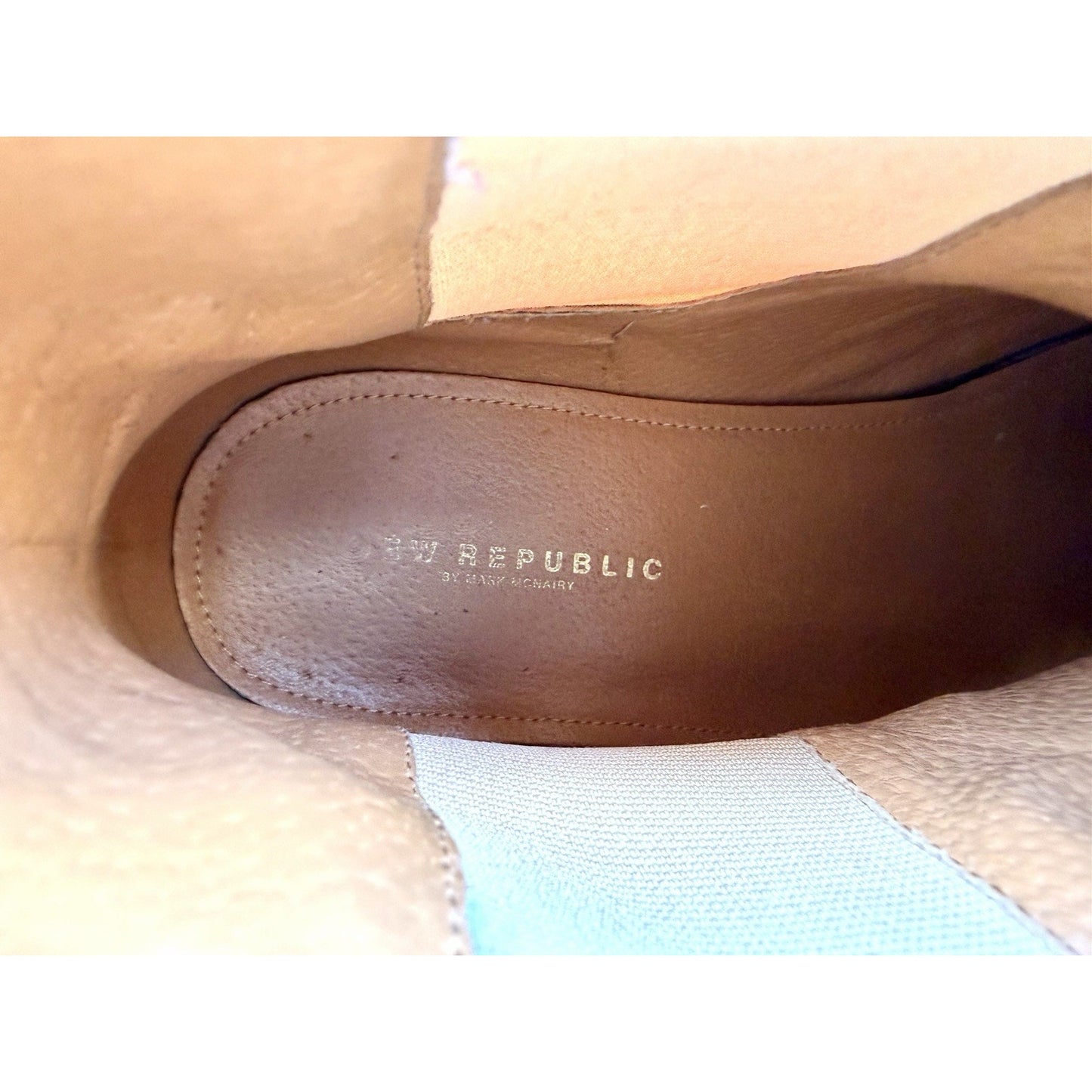 New Republic By Mark McNairy - Chelsea Boot - Men’s Size 12/45.5 EU - Tan Suede