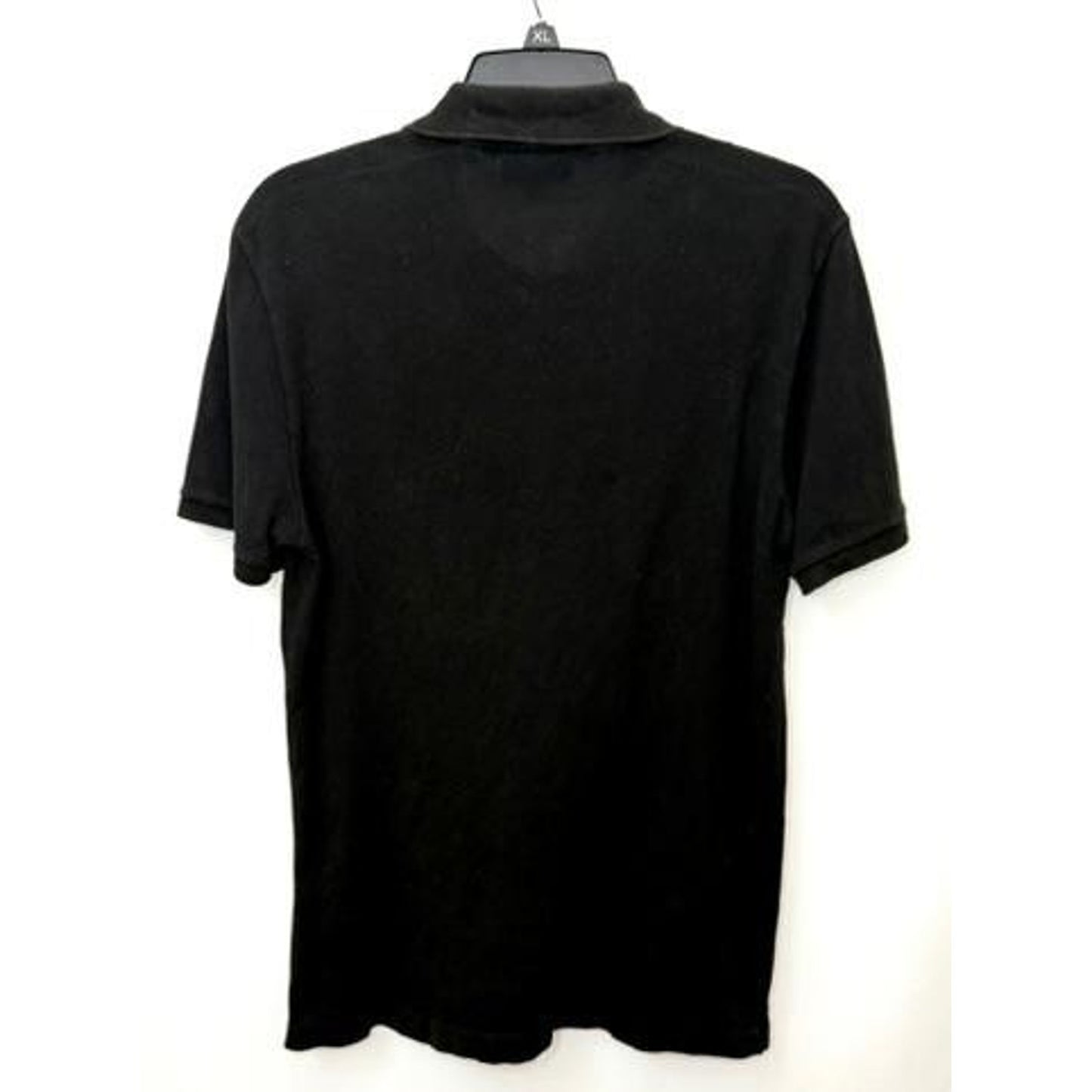 Lacoste Slim Fit Polo Shirt Mens Medium Black Short Sleeve Cotton Pique PH4012