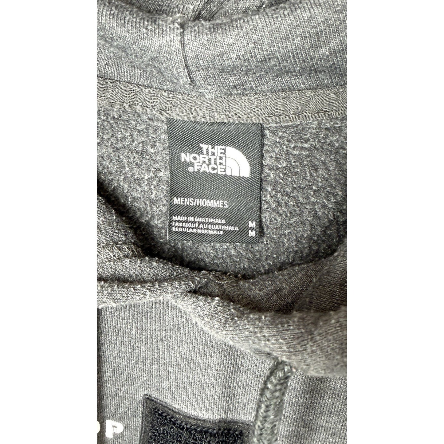 The North Face Hooded Sweater Men's Size Medium Pullover Hoodie Logo Black