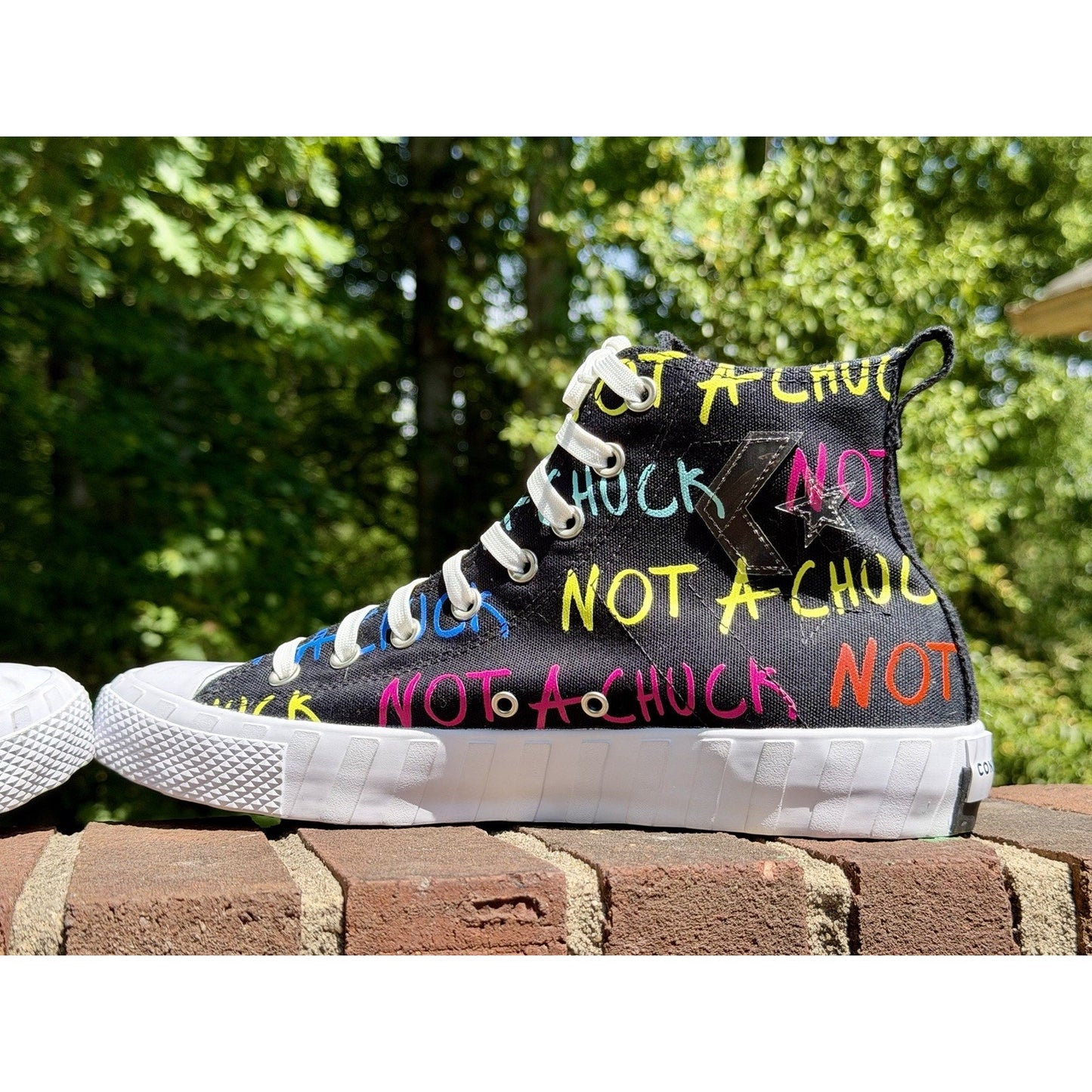 Converse UNT1TL3D High Not A Chuck Black Multi 173165C Men’s Size 11 NWOT
