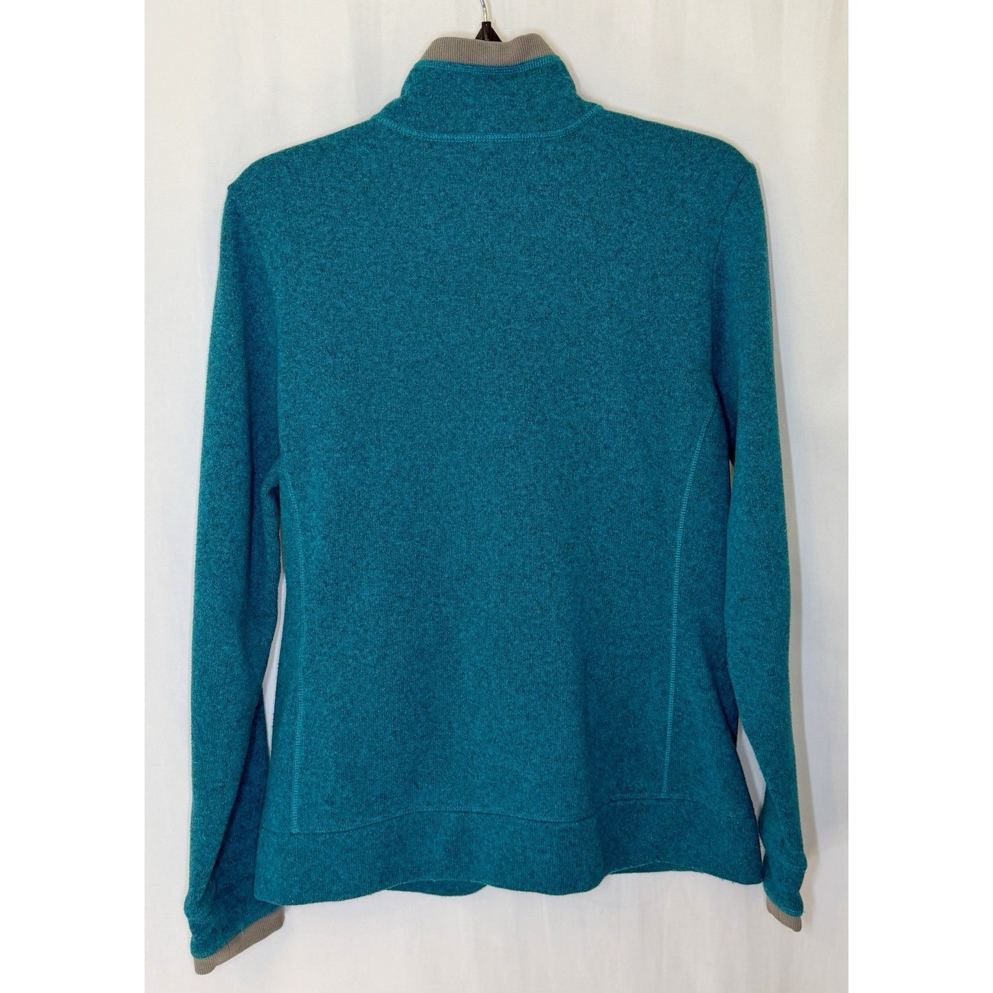 The North Face Women's Full Zip Fleece Jacket - Green - Size Large