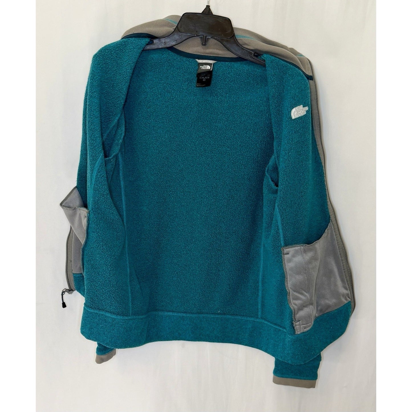 The North Face Women's Full Zip Fleece Jacket - Green - Size Large