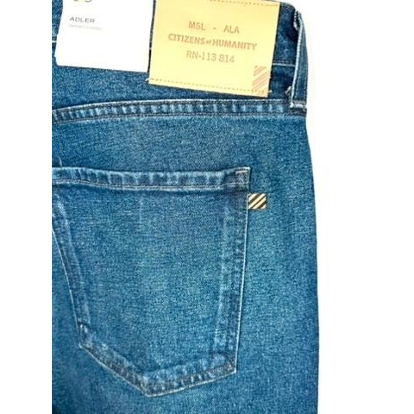Citizens of Humanity Billy Reid Adler Tapered Classic Jeans Mens 36 Eris NWT