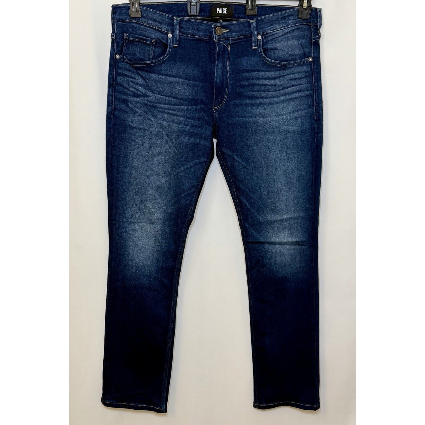 Paige Federal Jeans / Mens Size 36x32 / Stretch Slim Straight Leg ($225 New!!!!)