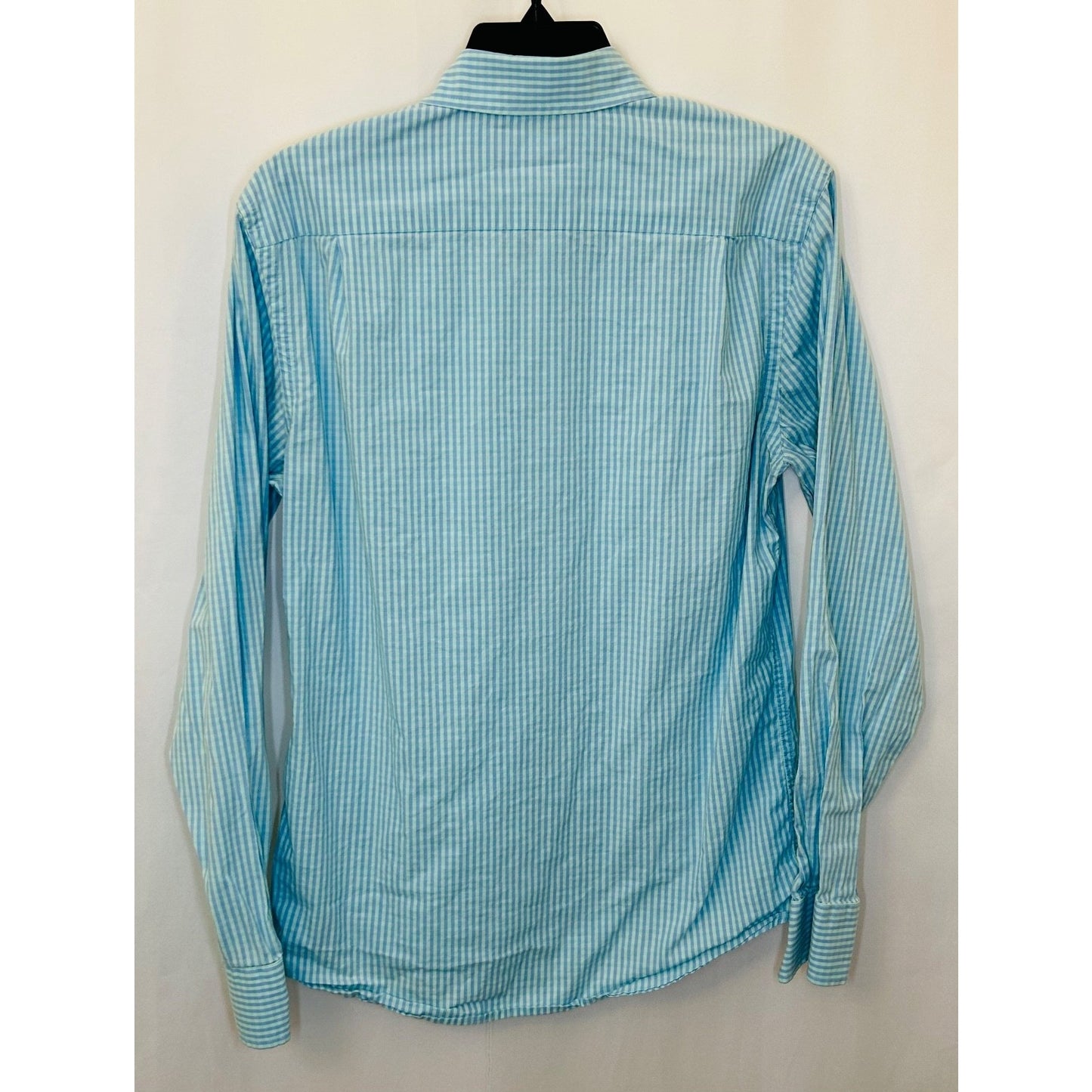Southern Tide Camana Bay Gingham Sport Shirt - Offshore Green Mens S Stretch
