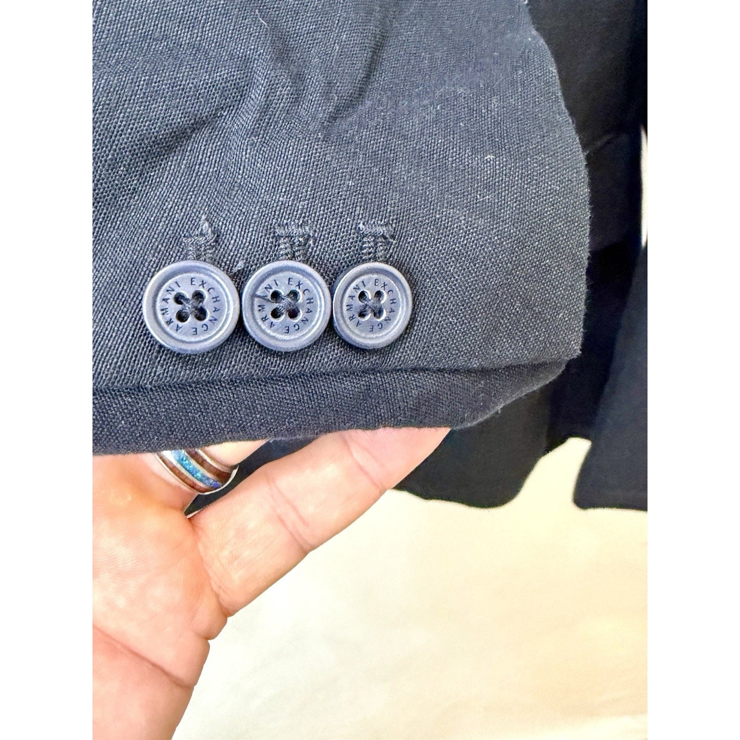 A/X Armani Exchange Linen-Blend 2-Button Sport Coat - Men’s Size 40R - $220 New